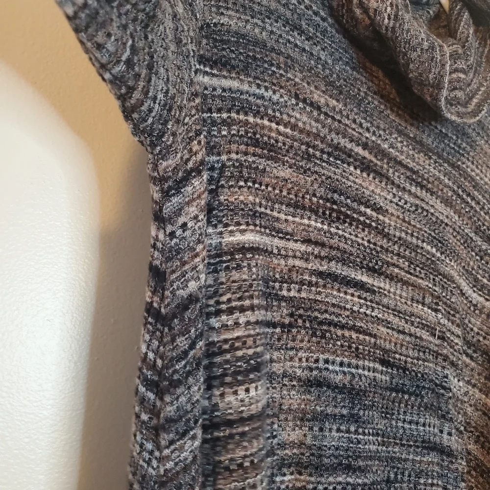 Kate & Sam Soft Flowy Cowlneck Funnelneck Size Small - Picture 3 of 11